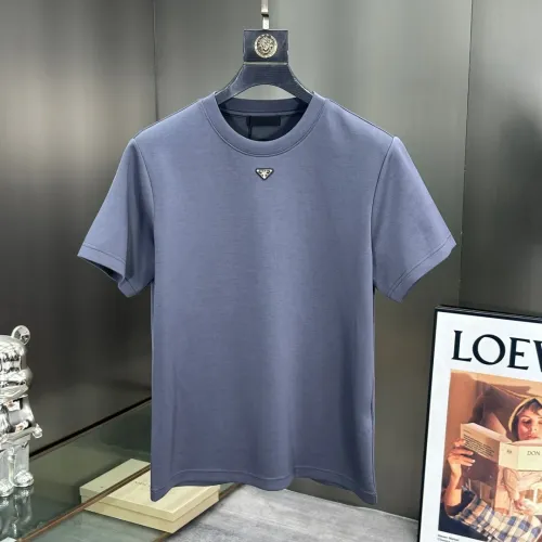 Prada T-Shirts Short Sleeved For Men #1405491 $68.00 USD, Wholesale Replica Prada T-Shirts