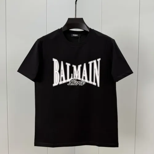 Balmain T-Shirts Short Sleeved For Unisex #1405497 $72.00 USD, Wholesale Replica Balmain T-Shirts