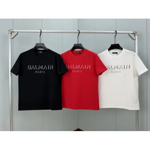 Replica Balmain T-Shirts Short Sleeved For Unisex #1405506 $72.00 USD for Wholesale