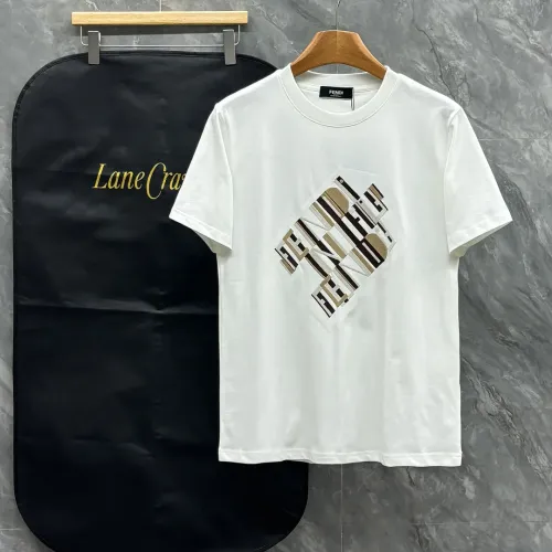 Fendi T-Shirts Short Sleeved For Unisex #1405509 $80.00 USD, Wholesale Replica Fendi T-Shirts