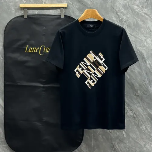 Fendi T-Shirts Short Sleeved For Unisex #1405510 $80.00 USD, Wholesale Replica Fendi T-Shirts