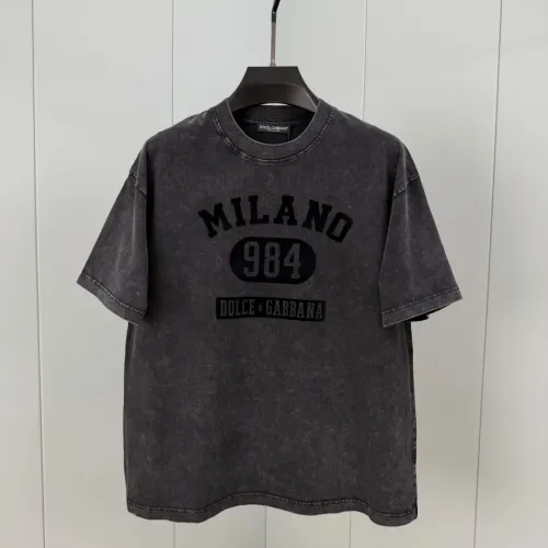Dolce &amp; Gabbana D&amp;G T-Shirts Short Sleeved For Unisex #1405583 $72.00 USD, Wholesale Replica Dolce &amp; Gabbana D&amp;G T-Shirts