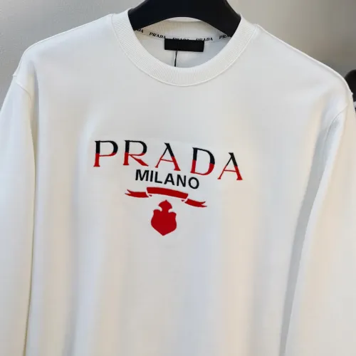 Replica Prada Hoodies Long Sleeved For Men #1405591 $80.00 USD for Wholesale