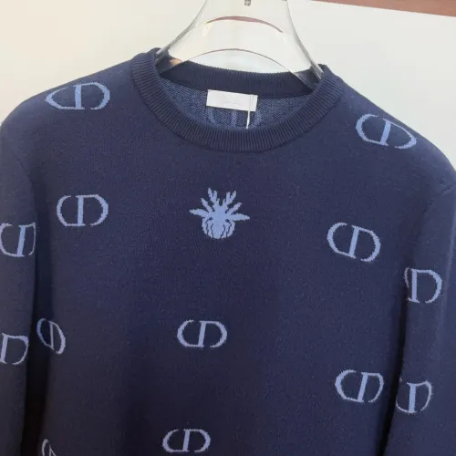 Replica Christian Dior Sweaters Long Sleeved For Unisex #1405607 $82.00 USD for Wholesale