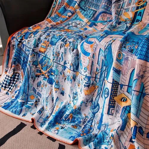 Replica Hermes Blanket #1405717 $64.00 USD for Wholesale