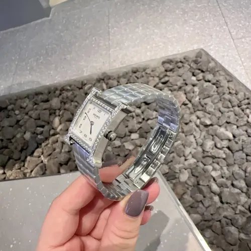 Replica Hermes AAA Quality Watches For Women #1405804 $162.00 USD for Wholesale