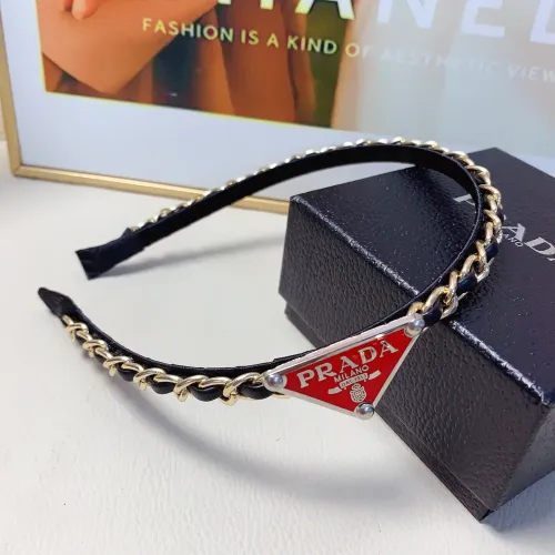 Replica Prada Headband For Women #1405832 $25.00 USD for Wholesale