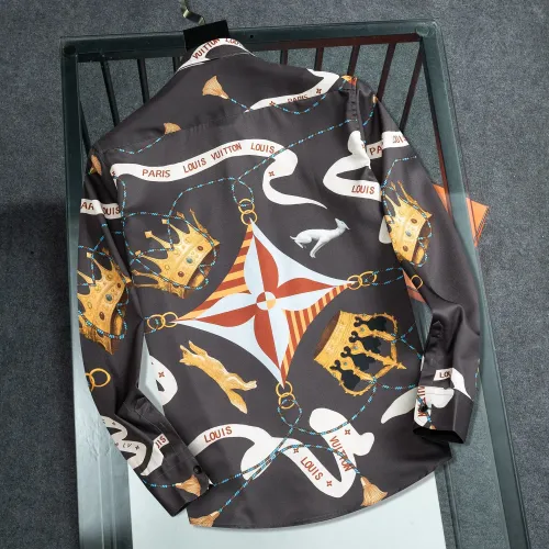 Replica Louis Vuitton LV Shirts Long Sleeved For Men #1405853 $48.00 USD for Wholesale