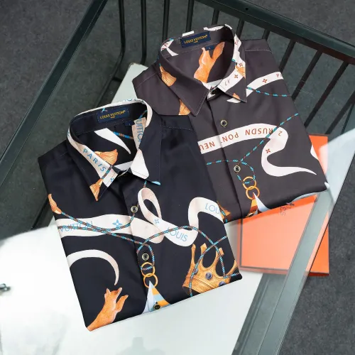 Replica Louis Vuitton LV Shirts Long Sleeved For Men #1405854 $48.00 USD for Wholesale
