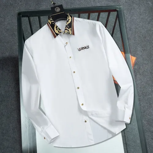 Versace Shirts Long Sleeved For Men #1405855 $48.00 USD, Wholesale Replica Versace Shirts
