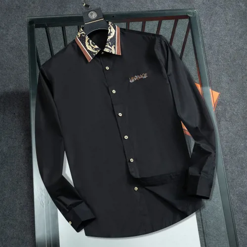 Versace Shirts Long Sleeved For Men #1405856 $48.00 USD, Wholesale Replica Versace Shirts