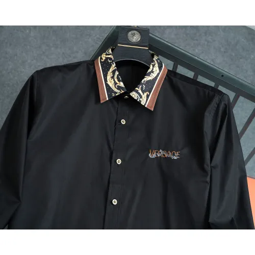 Replica Versace Shirts Long Sleeved For Men #1405856 $48.00 USD for Wholesale