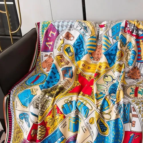 Replica Louis Vuitton LV Blanket #1405947 $115.00 USD for Wholesale