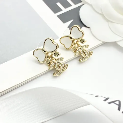 Replica Chanel Earrings For Women #1406012 $29.00 USD for Wholesale