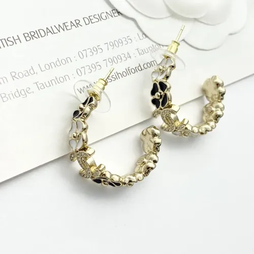 Replica Chanel Earrings For Women #1406015 $34.00 USD for Wholesale