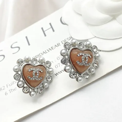 Replica Chanel Earrings For Women #1406048 $29.00 USD for Wholesale