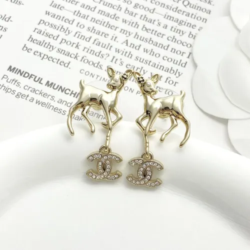 Replica Chanel Earrings For Women #1406056 $29.00 USD for Wholesale