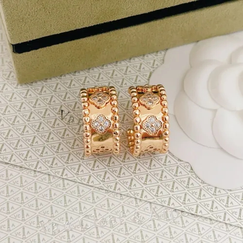 Replica Van Cleef & Arpels Earrings For Women #1406127 $29.00 USD for Wholesale