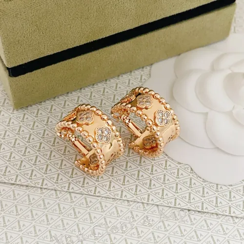 Replica Van Cleef & Arpels Earrings For Women #1406127 $29.00 USD for Wholesale
