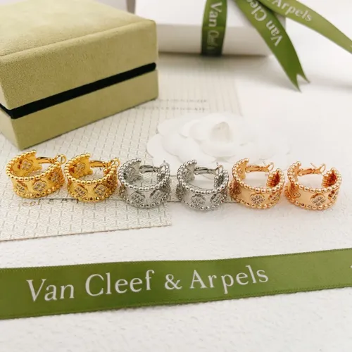 Replica Van Cleef & Arpels Earrings For Women #1406133 $29.00 USD for Wholesale