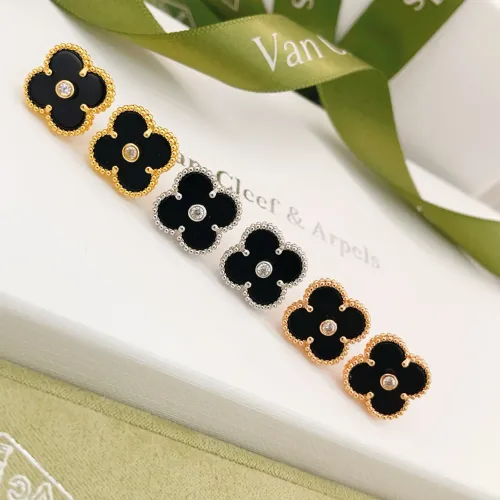 Replica Van Cleef & Arpels Earrings For Women #1406175 $25.00 USD for Wholesale