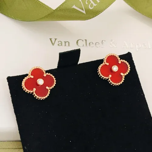 Replica Van Cleef & Arpels Earrings For Women #1406183 $25.00 USD for Wholesale
