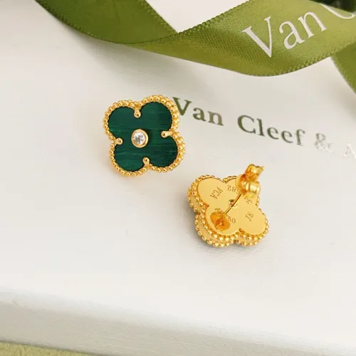 Replica Van Cleef & Arpels Earrings For Women #1406192 $25.00 USD for Wholesale