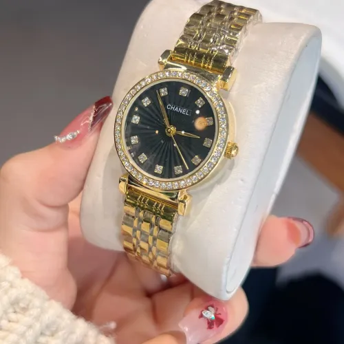 Replica Chanel Watches In Gold #1406226 $32.00 USD for Wholesale