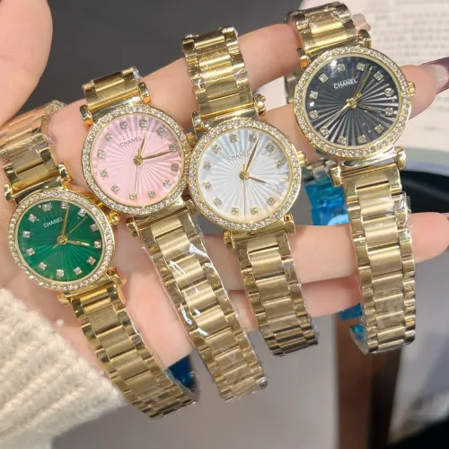 Replica Chanel Watches In Gold #1406237 $32.00 USD for Wholesale