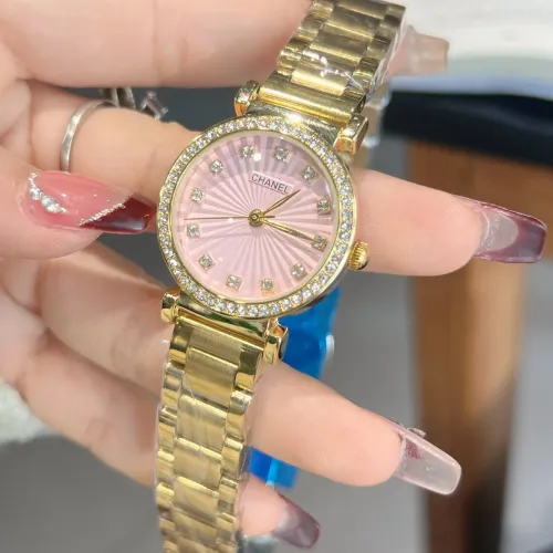 Replica Chanel Watches In Gold #1406240 $32.00 USD for Wholesale