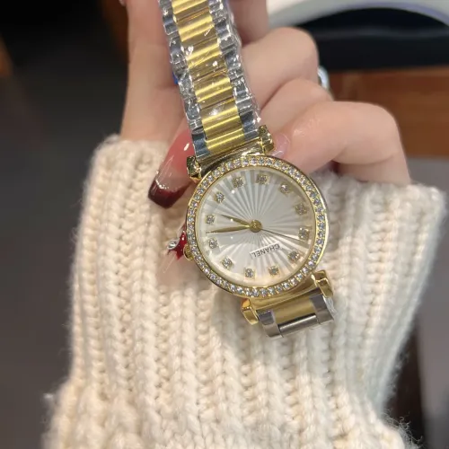Replica Chanel Watches In Gold #1406247 $32.00 USD for Wholesale
