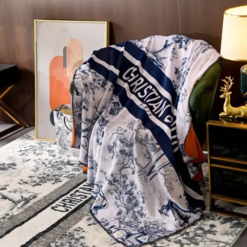 Replica Christian Dior Blanket #1406255 $64.00 USD for Wholesale