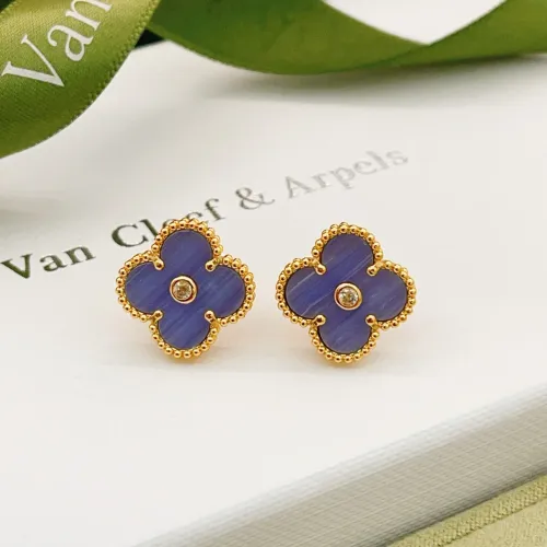 Van Cleef &amp; Arpels Earrings For Women #1406292 $25.00 USD, Wholesale Replica Van Cleef &amp; Arpels Earrings