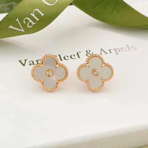 Van Cleef &amp; Arpels Earrings For Women #1406294 $25.00 USD, Wholesale Replica Van Cleef &amp; Arpels Earrings