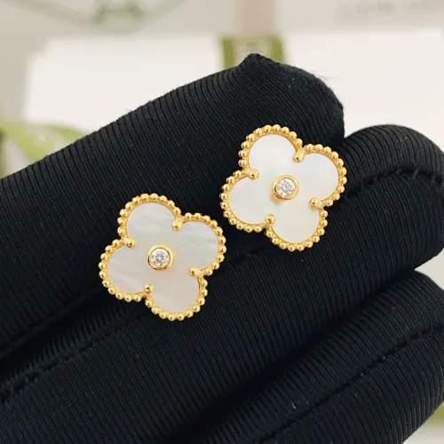 Replica Van Cleef & Arpels Earrings For Women #1406295 $25.00 USD for Wholesale