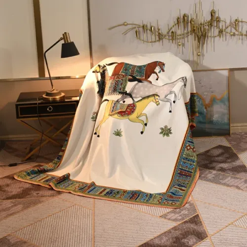 Replica Hermes Blanket #1406432 $72.00 USD for Wholesale
