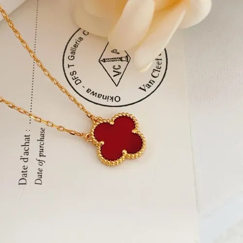 Replica Van Cleef & Arpels Necklaces For Women #1406551 $25.00 USD for Wholesale