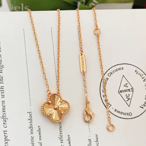 Replica Van Cleef & Arpels Necklaces For Women #1406558 $25.00 USD for Wholesale