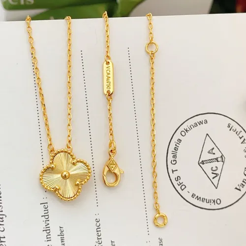 Replica Van Cleef & Arpels Necklaces For Women #1406559 $25.00 USD for Wholesale
