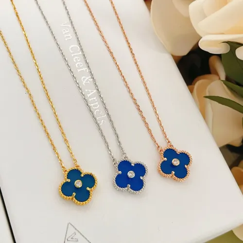Replica Van Cleef & Arpels Necklaces For Women #1406565 $25.00 USD for Wholesale