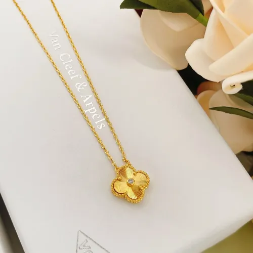 Replica Van Cleef & Arpels Necklaces For Women #1406576 $25.00 USD for Wholesale