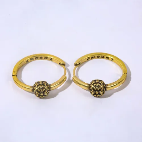 Replica Chrome Hearts Earrings For Women #1406690 $38.00 USD for Wholesale