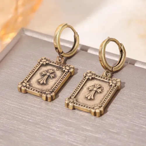 Chrome Hearts Earrings For Women #1406701 $39.00 USD, Wholesale Replica Chrome Hearts Earrings