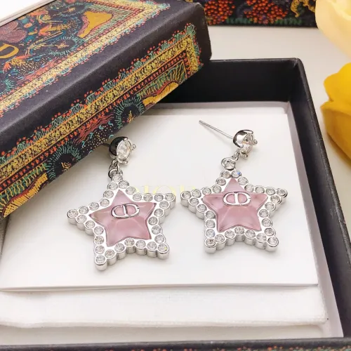 Replica Christian Dior Earrings For Women #1406706 $25.00 USD for Wholesale