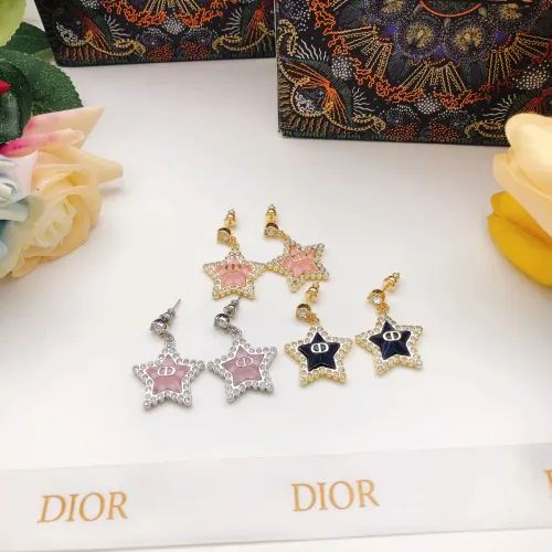 Replica Christian Dior Earrings For Women #1406708 $25.00 USD for Wholesale