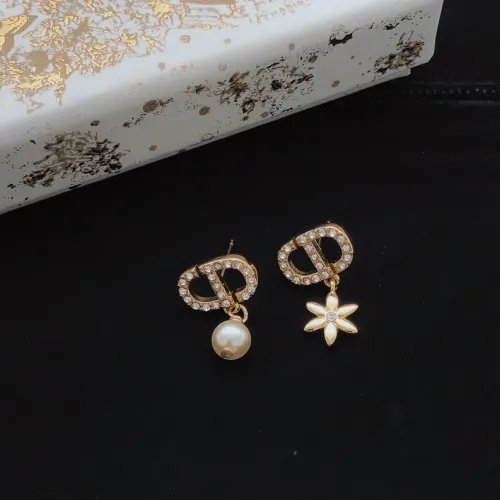 Replica Christian Dior Earrings For Women #1406710 $25.00 USD for Wholesale