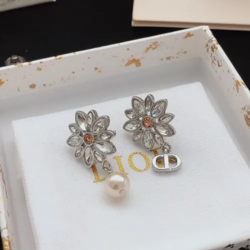 Replica Christian Dior Earrings For Women #1406718 $27.00 USD for Wholesale