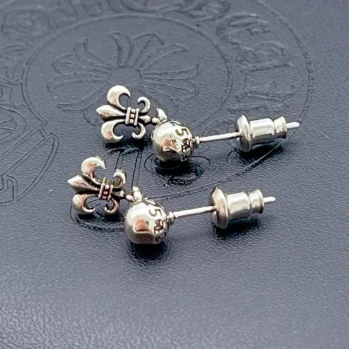 Replica Chrome Hearts Earrings #1406752 $25.00 USD for Wholesale