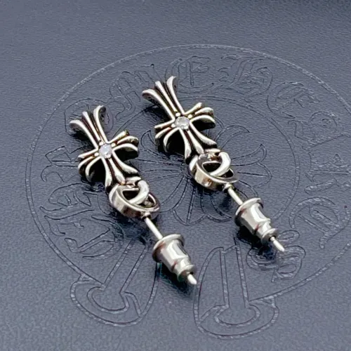 Replica Chrome Hearts Earrings #1406757 $25.00 USD for Wholesale