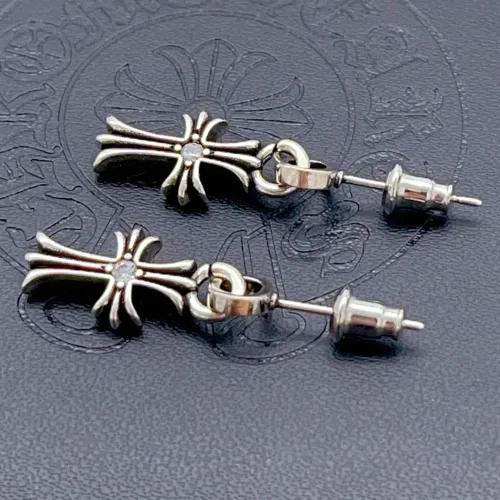 Replica Chrome Hearts Earrings #1406757 $25.00 USD for Wholesale